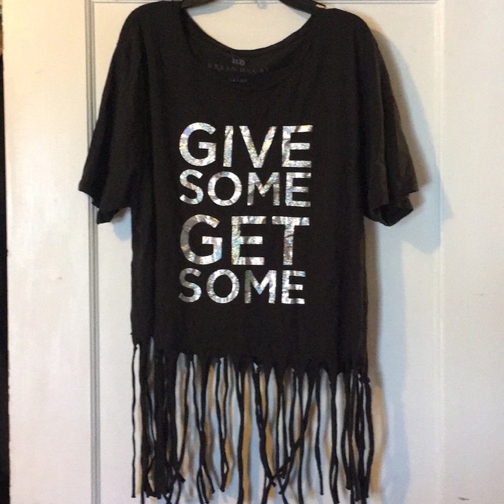 Custom cut shirt Urban Decay tee